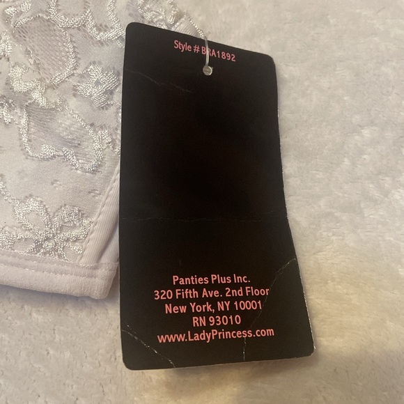 LADY PRINCESS NWT Size 36C Convertible White Lace Bra - Picture 5 of 12